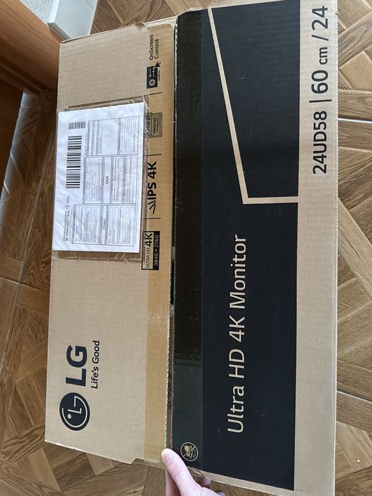 Монітор LG 4k 24ud58