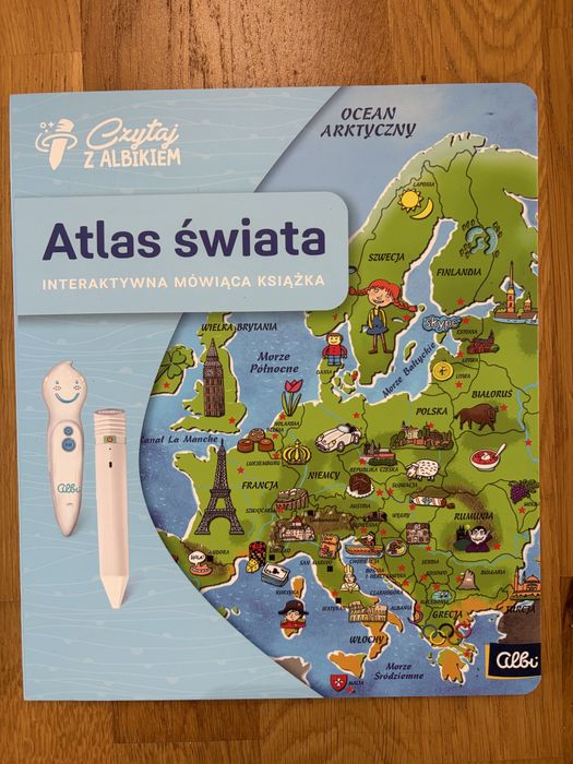Albik atlas świata