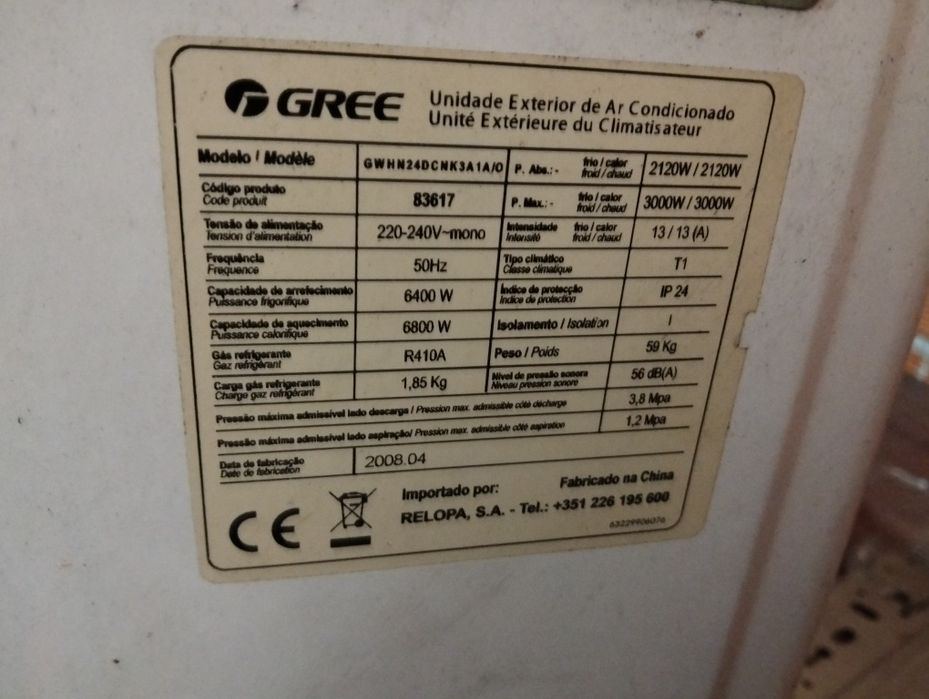 Ar condicionado usado