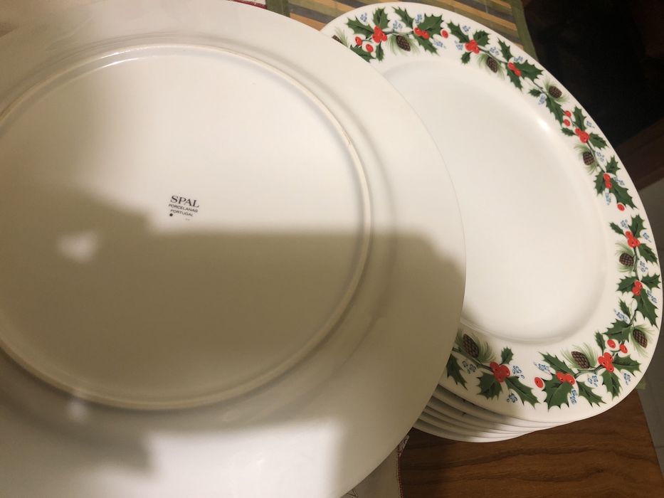 Pratos,e … outros da spal (serviço de natal)