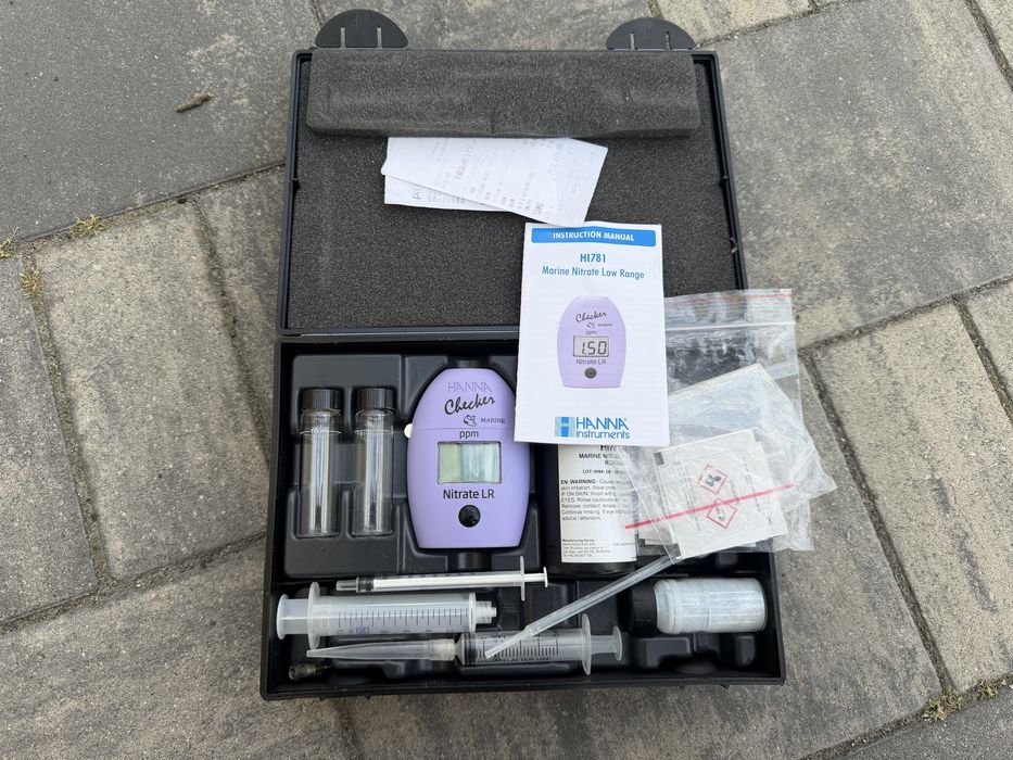 Tester Hanna Hi781 azotany fotometr, akwarium morskie