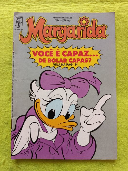 4 BD Disney -  Zé Colmeia, Gasparzinho e Margarida (revistas)