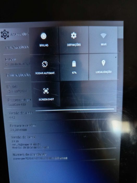 Tablet 7" Quadcore A33