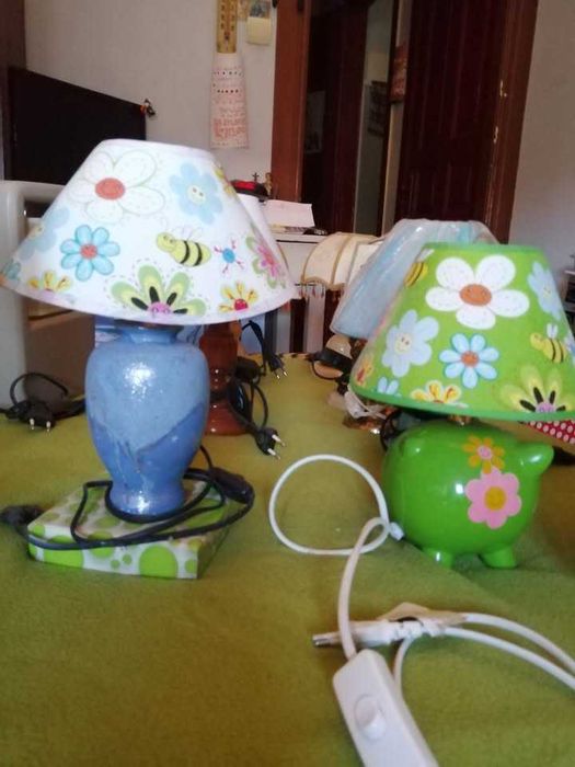 Candeeiros de mesa