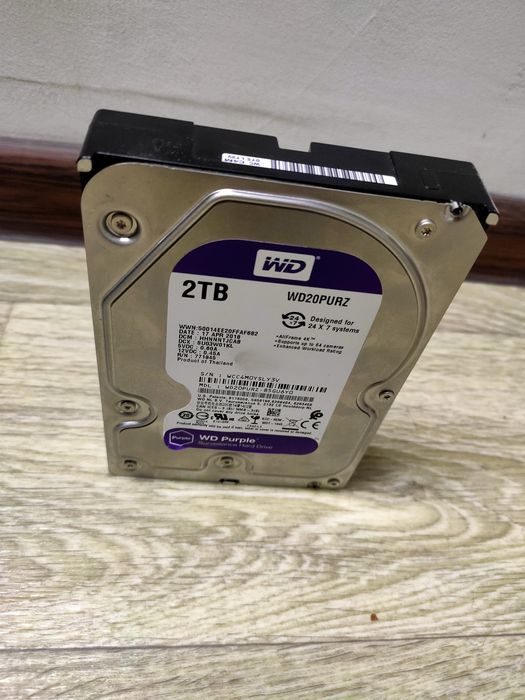 диск hdd 3.5 WD 2 Tb PURZ