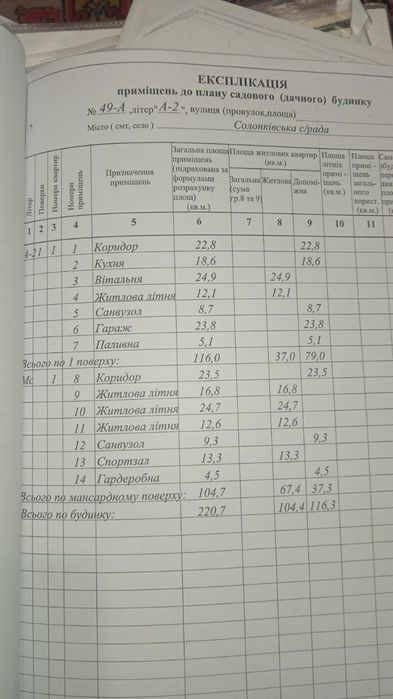 Продаж / Будинок / Солонка