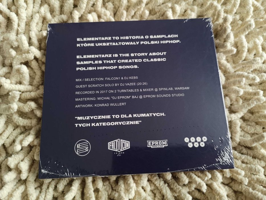(CD) Falcon1 & DJ Kebs - Elementarz | 2018 | NOWA W FOLII