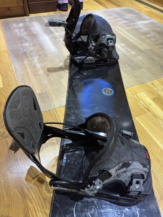 Prancha Snowboard Burton + fixacoes Flow