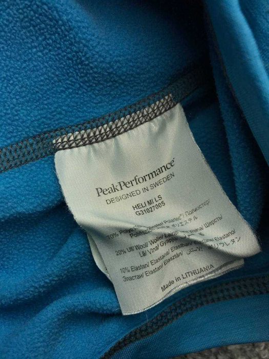 Чоловіча кофта Peak Performance Heli Mi - ВОВНА/ПОЛІЕСТЕР - M