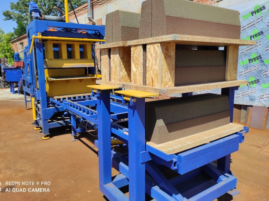 Вибропресс КВП-858-2ПА (Линия вибропрессования, полуавтоматическая)