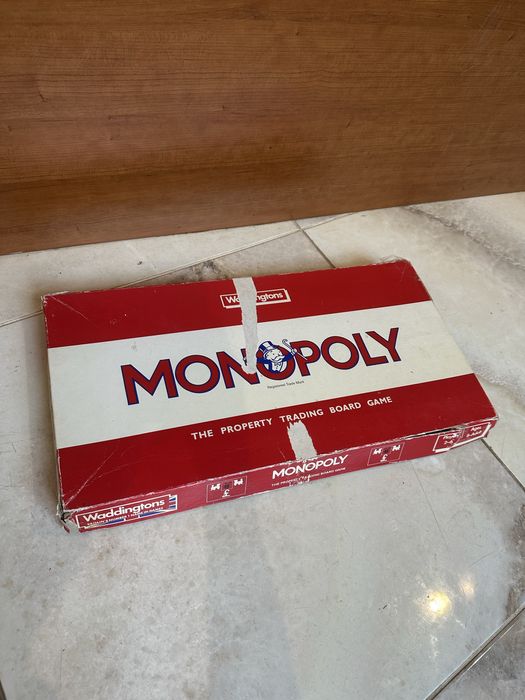 Monopoly 1980s Монополія англійська вінтаж
