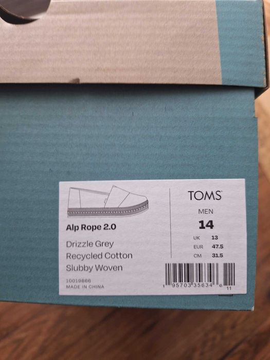 Toms espadryle ALP Rope 2.0