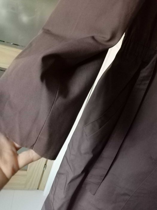 NINO angielski płaszcz damski przejściowy ocieplany prochowiec 36 S 10