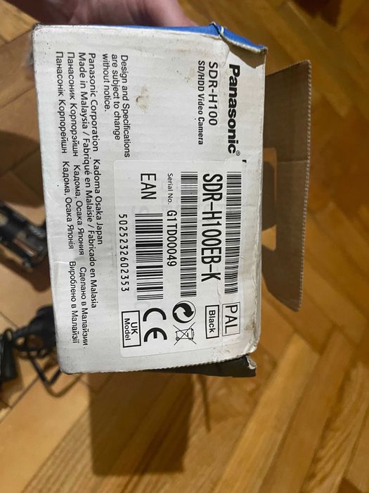 Відеокамера Panasonic SDR-H100 На Запчастини Або Під Відновлення