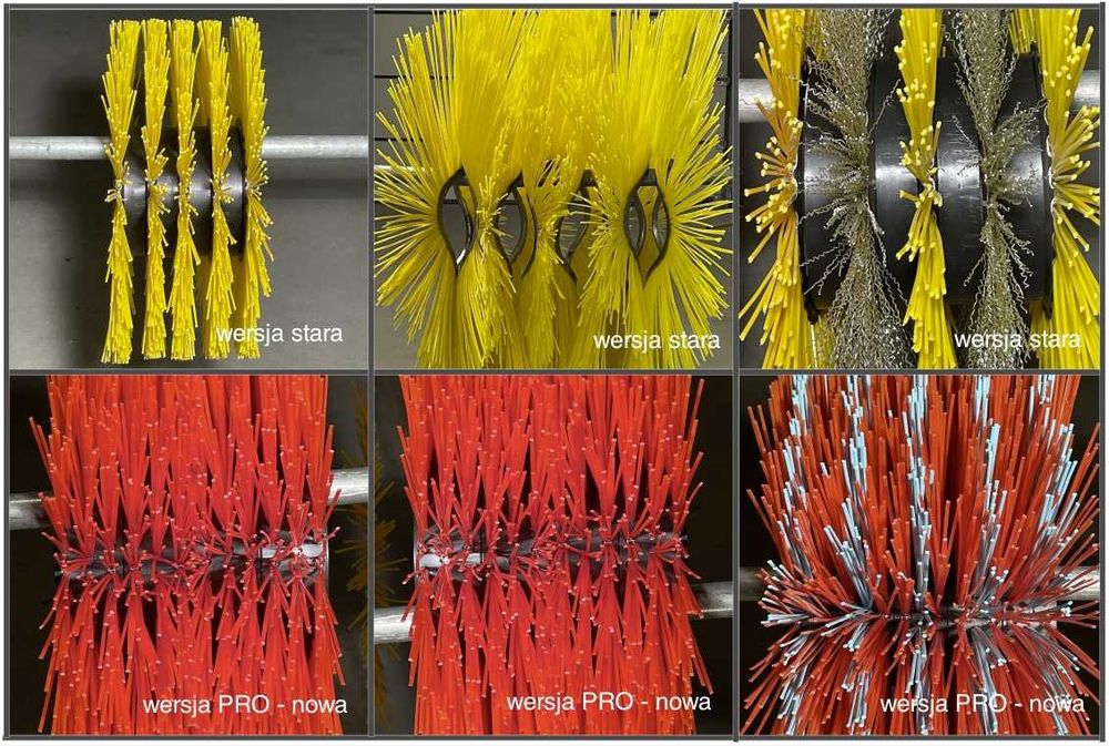 Szczotka zamiatarka Bobcat, JCB, Pasquali - fi wew. 162 mm wersja PRO