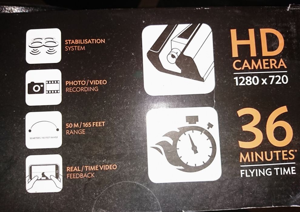 Drone Parrot Ar. Drone 2.0 Power Edition + Extras64585227120003122