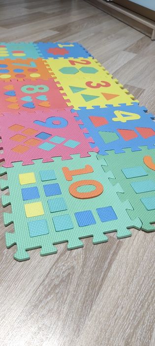 Ігровий килим дитячий мозаїка