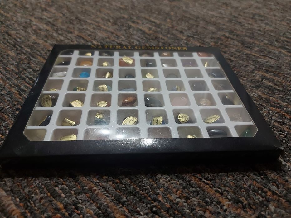 Zestaw Kamieni Szlachetnych - NATURAL GEMSTONES 49 kamieni