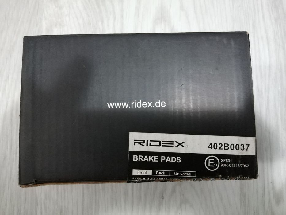 RIDEX Jogo de pastilhas para todos os ravão de disco