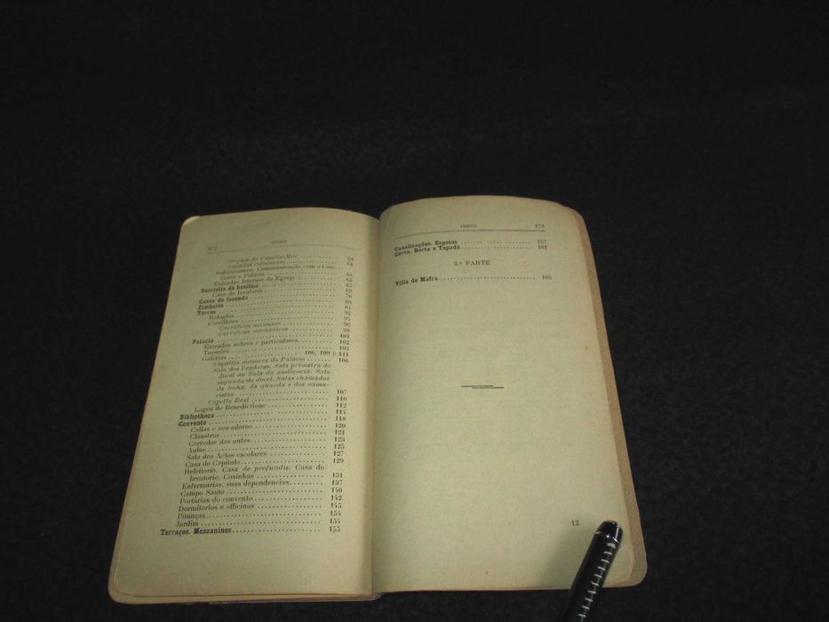 Livro O Monumento de Mafra Guia Ilustrado 1906