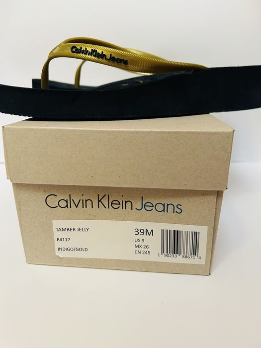 Klapki japonki Calvin Klein Jeans rozmiar 39