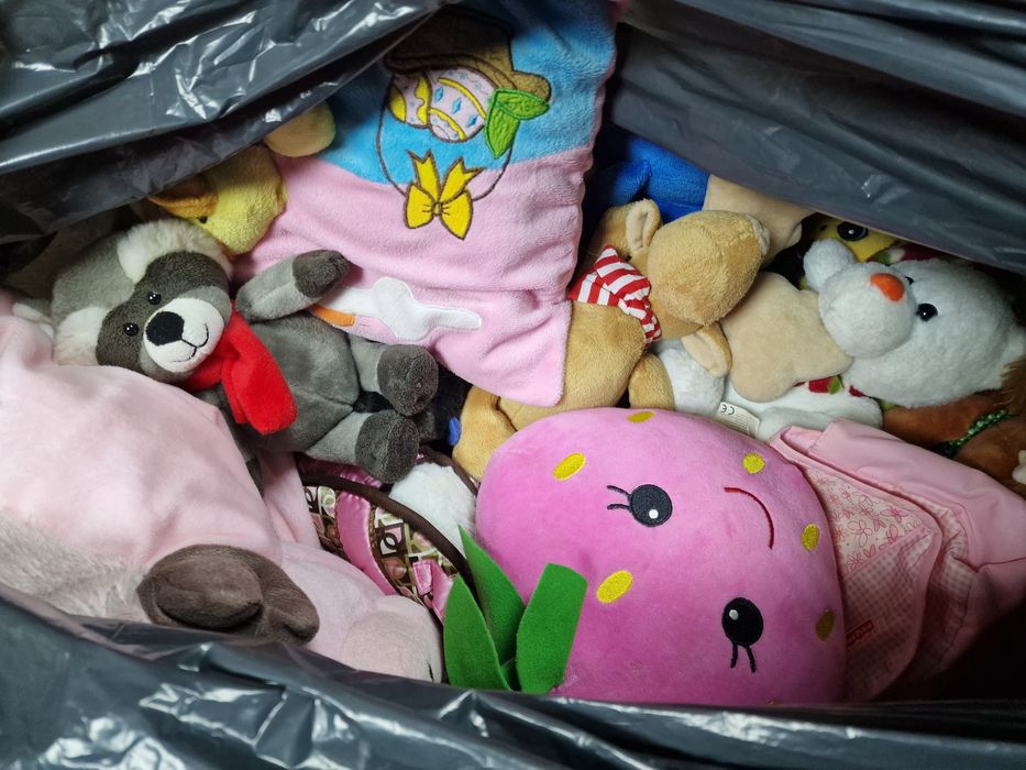 Pół worka pluszaków