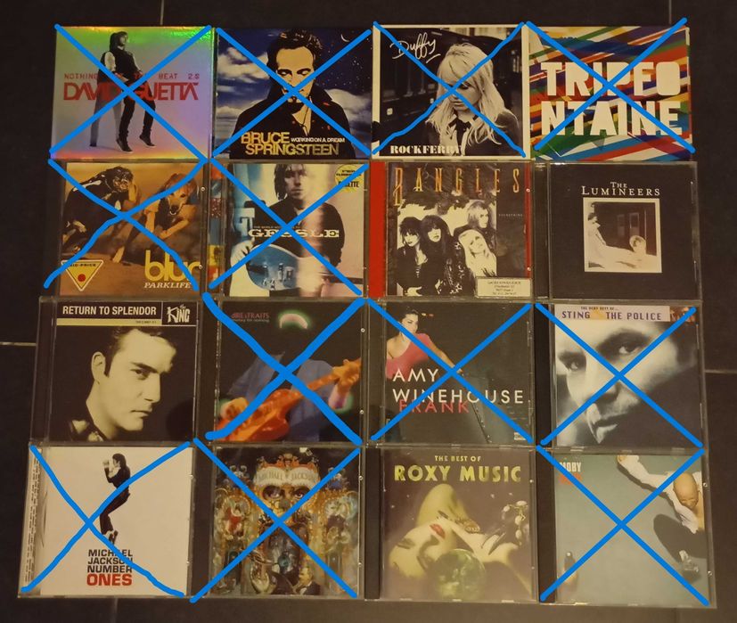 112 CDs (Pop/Rock, Hard Rock, Alternative Rock, Metal) desde 3€