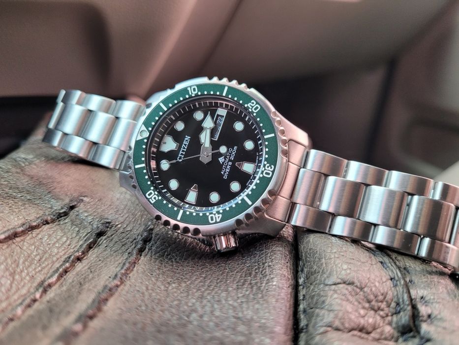 Часы Citizen механика.