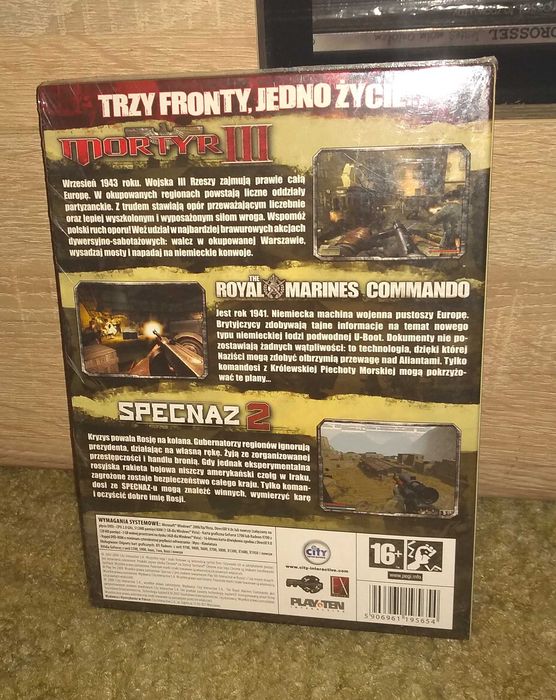 Kultowe Shootery 2 / 3 PEŁNE WERSJE GIER / Nowa / Folia / PC PL