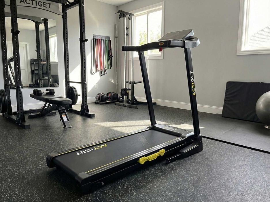 Bieżnia Elektryczna Składana 16km/h ACTIGET Gwarancja Duży PAS