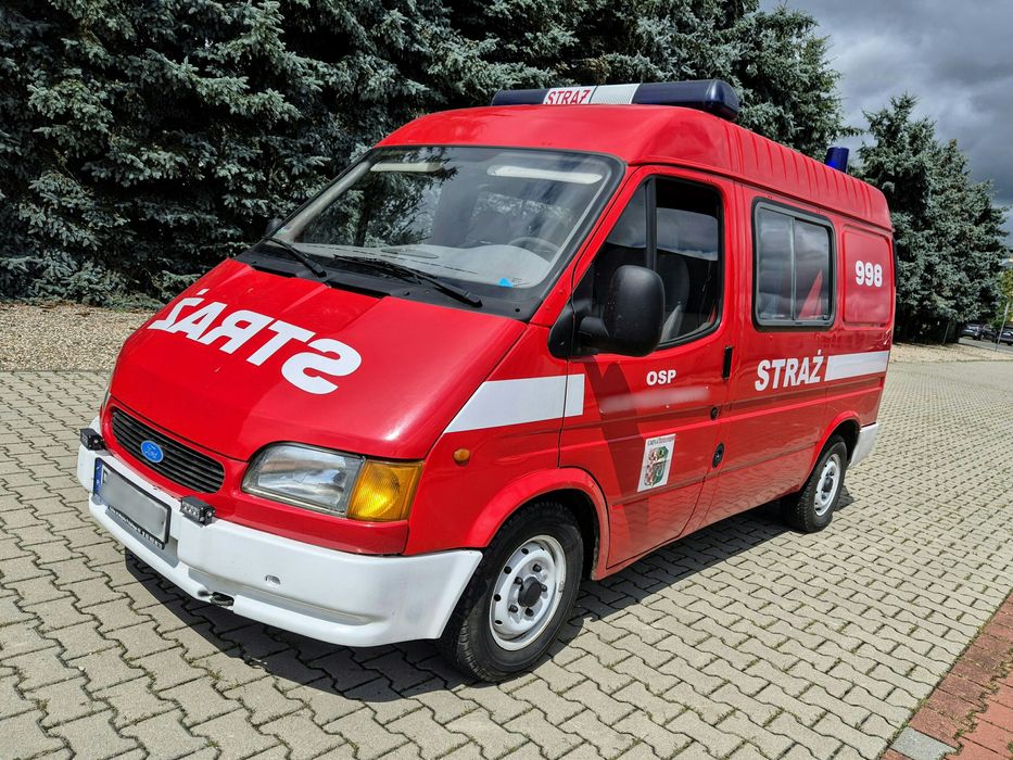 Ford Transit Straż Pożarniczy#BDB Stan#2.0benzyna#Zdrowy#Wóz Strażacki#KatB