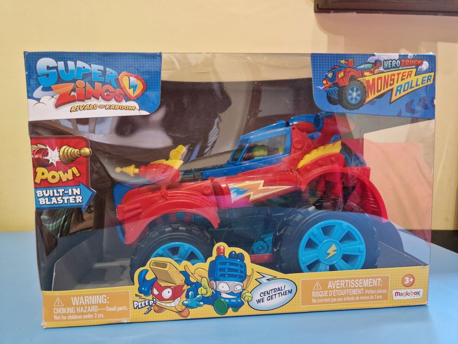 Auto Super Zings Monster Roller