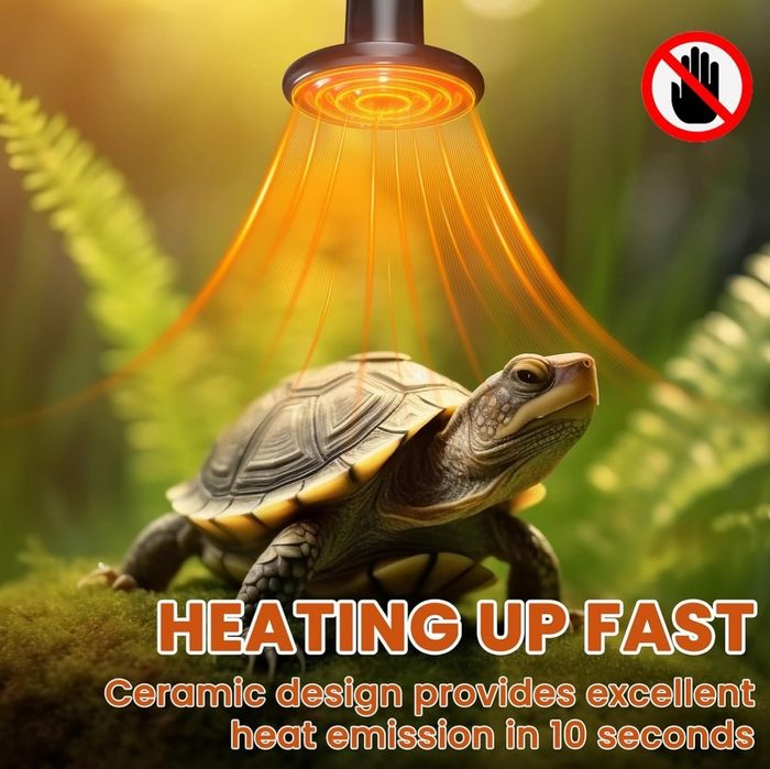 CERAMICZNY Wytwarzacz ciepła do ogrzewania gadów