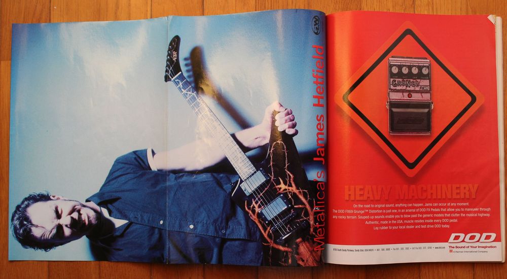 Revista Guitar World, Abril 1998