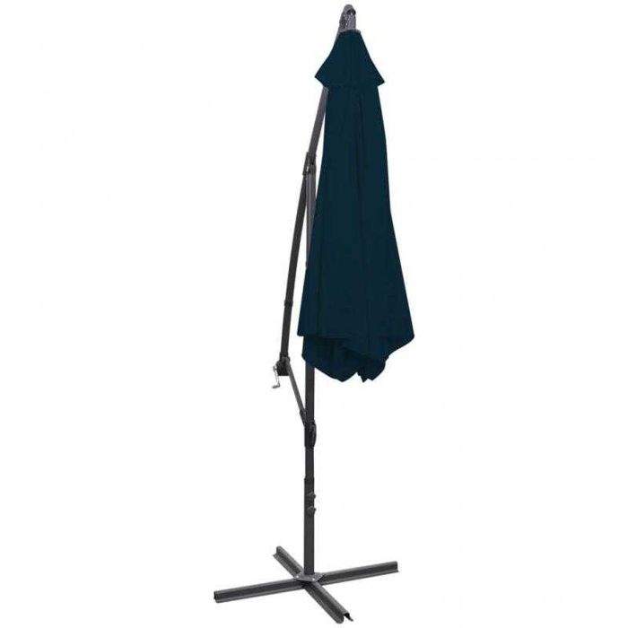 Guarda-Sol de Jardim Cantilever 3 m – Azul