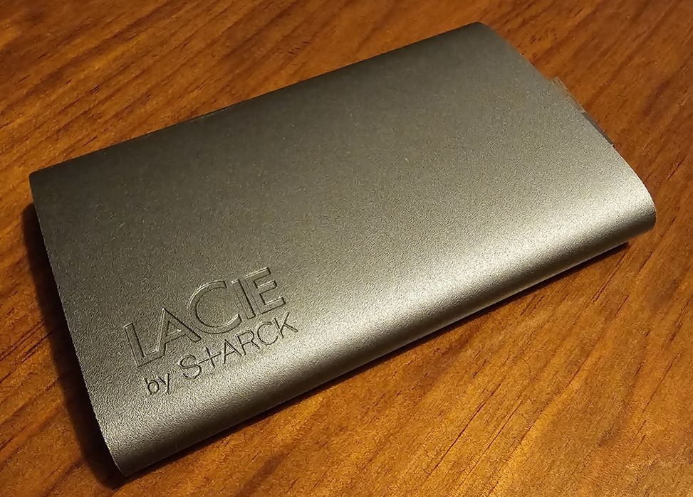 Disco duro LACIE de coleção de metal Lacie