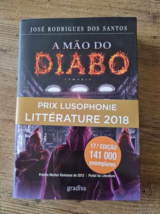Livro "A mão do diabo"
