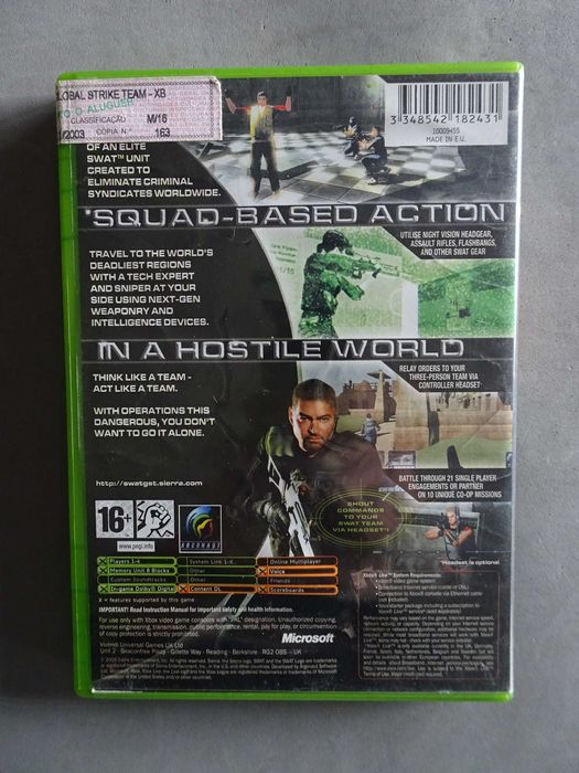 Jogo XBOX X-Box - SWAT - Global Strike Team