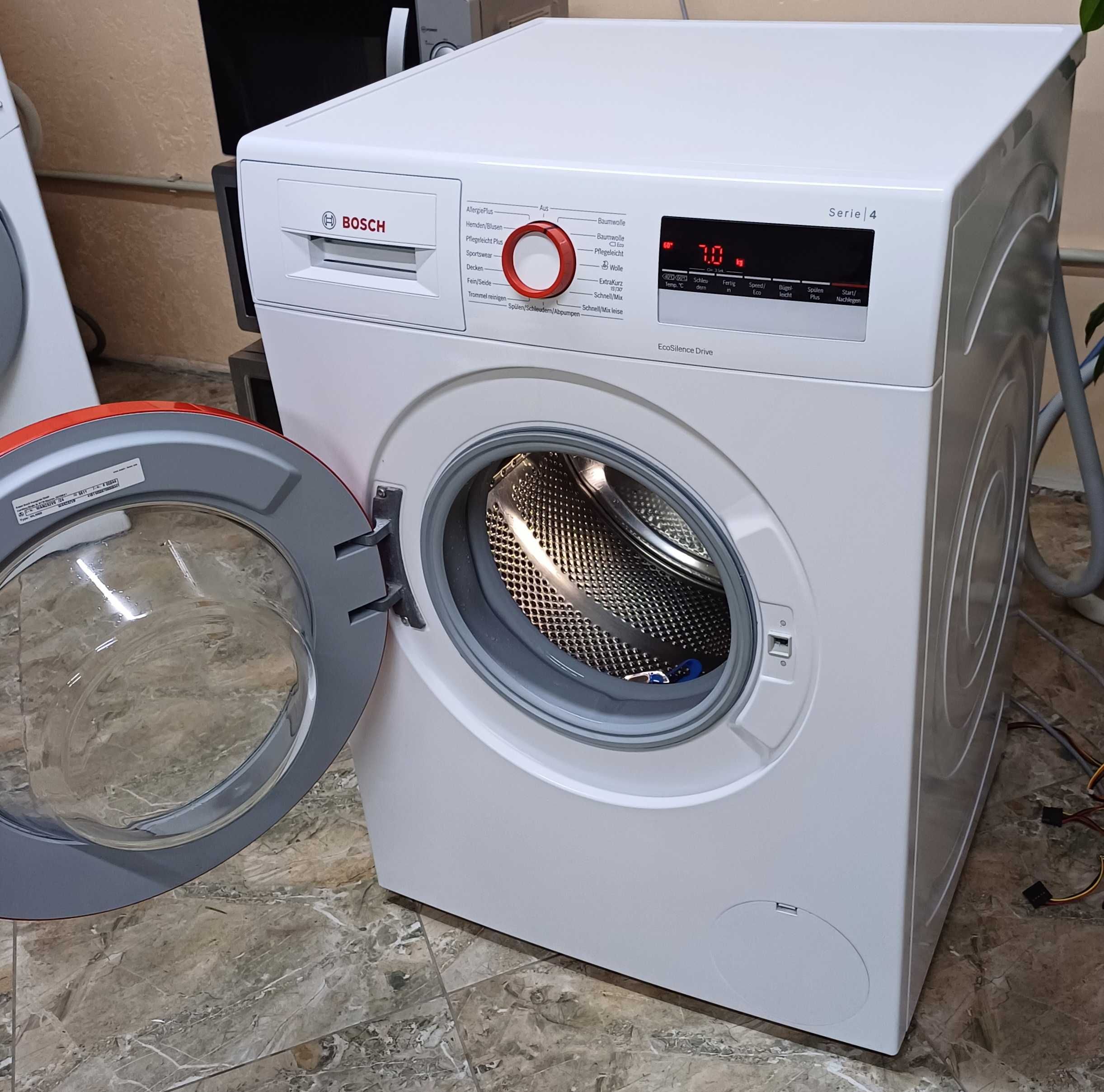 Стиральная машина Бош Bosch Serie 4 WAN282V9 EcoSilence Drive 7кг А ...