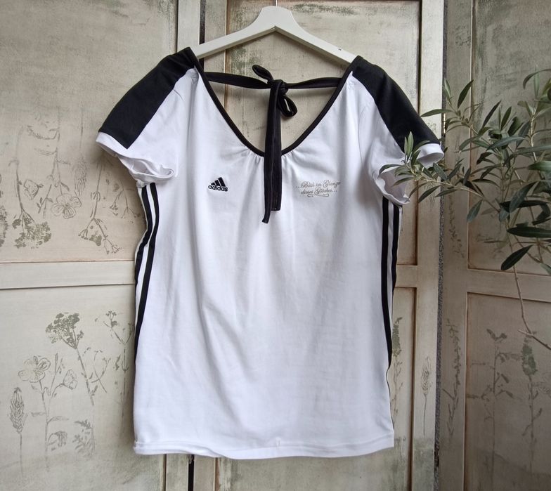 Bluzka Adidas biust 53x2 L XL bloke core y2k '11s