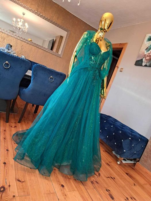 Zjawiskowa suknia Paradise Glamour Emerald dla barbaragolec8