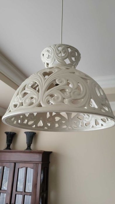 Lampy ceramiczne komplet