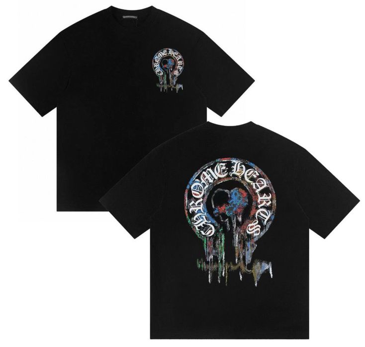 Футболки Chrome Hearts Logo унисекс кром хартс тишка Новинки