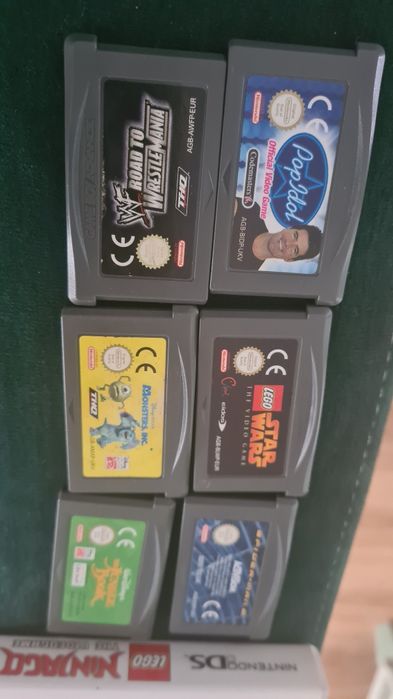 Gry nintendo ds/game boy lego star spider itd pudełko do ninjago ds