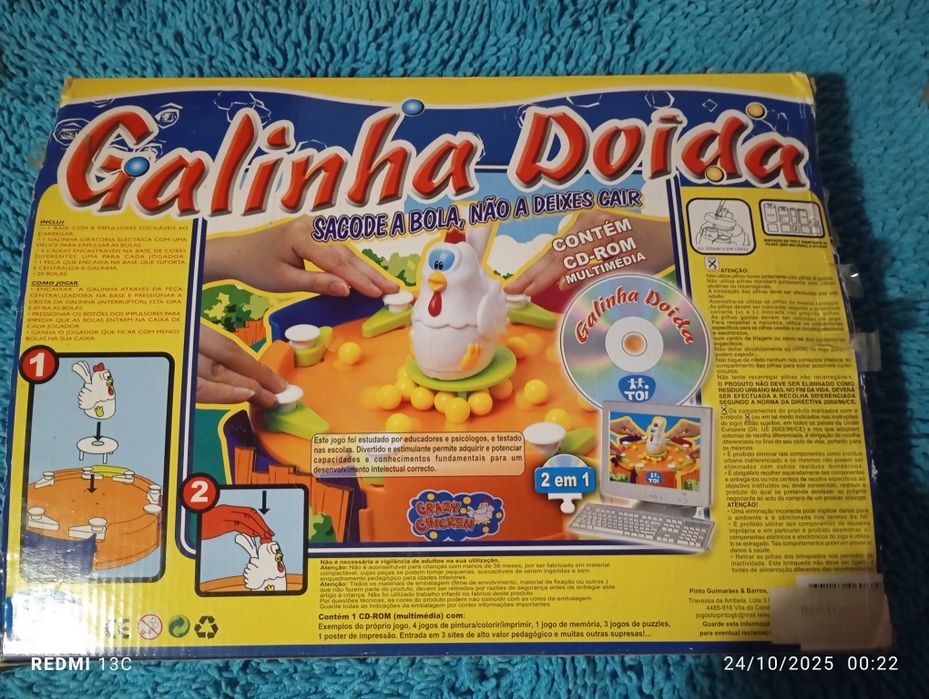 Jogo a galinha doida