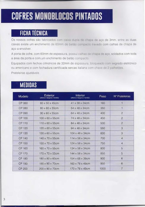 Cofres e AssistenciaAssistência