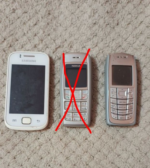 Телефони б/у вживанні, неробочі