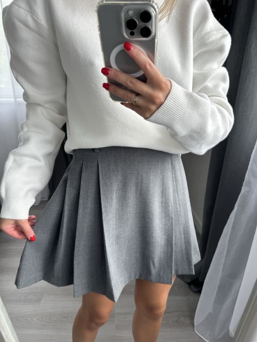 Спідниця сіра mango 34 розмір