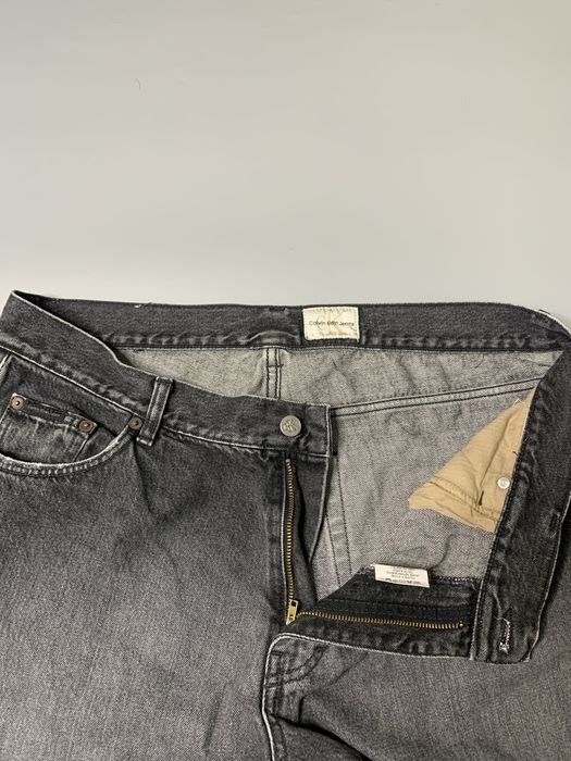 Мужские широкие джинсы calvin klein jeans селвидж y2k