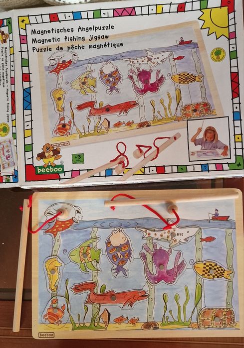 Puzzle de jogo magnetico novo